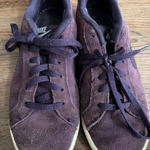 Nike Court Royale Suede Port Wine Burgundy Sneakers Men’s 8.5 Casual Shoes